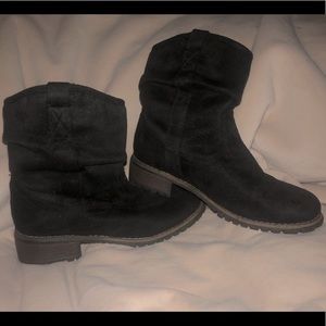 Top Moda Black Ankle Boots